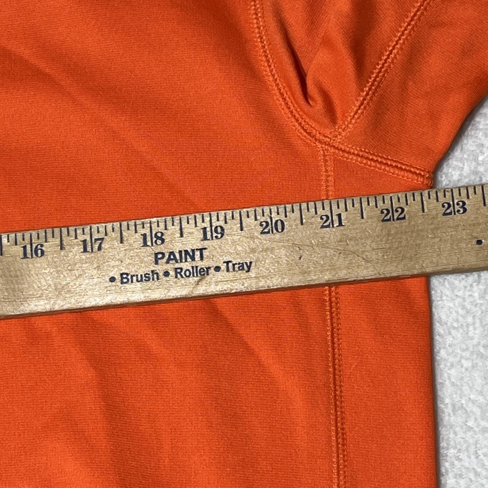 Nike Therma-Fit Men's Orange Pullover Hoodie Sweatshirt Size M Athletic Pockets - Picture 12 of 16